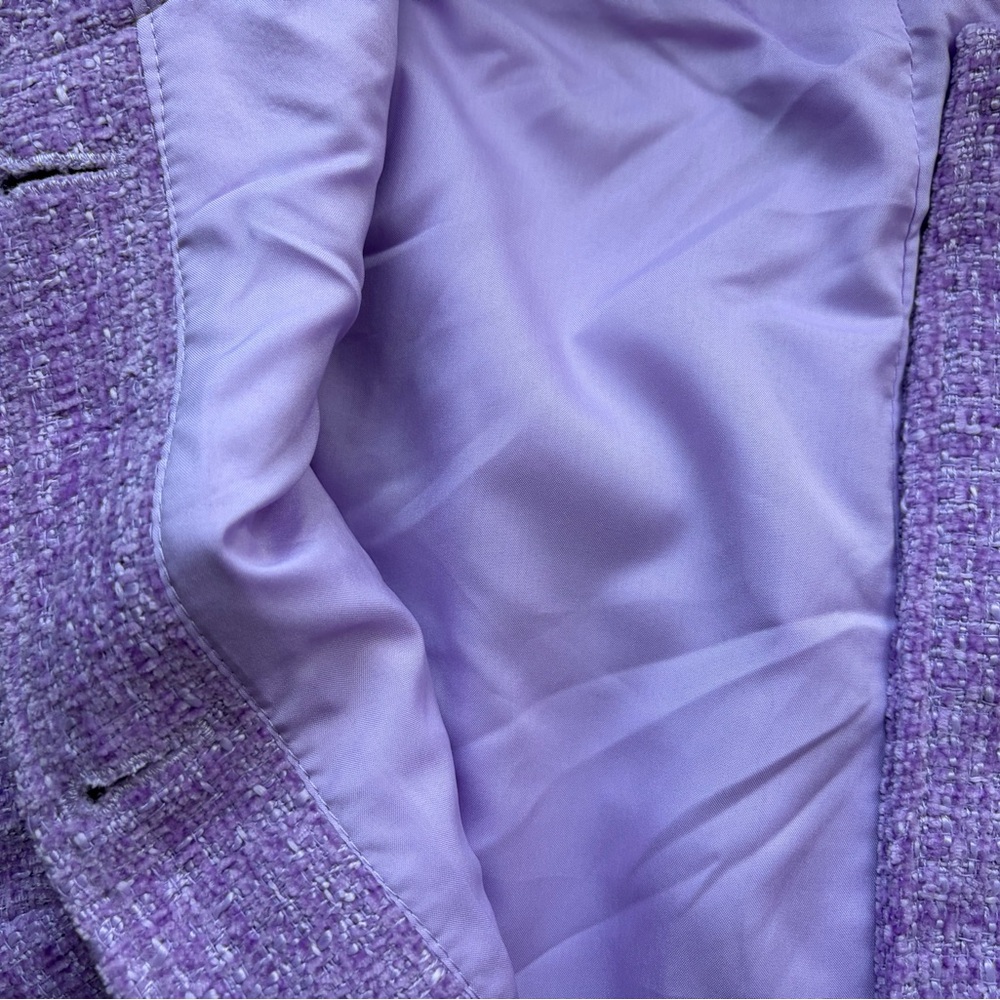 Source Unknown Purple Long Coat - image 6